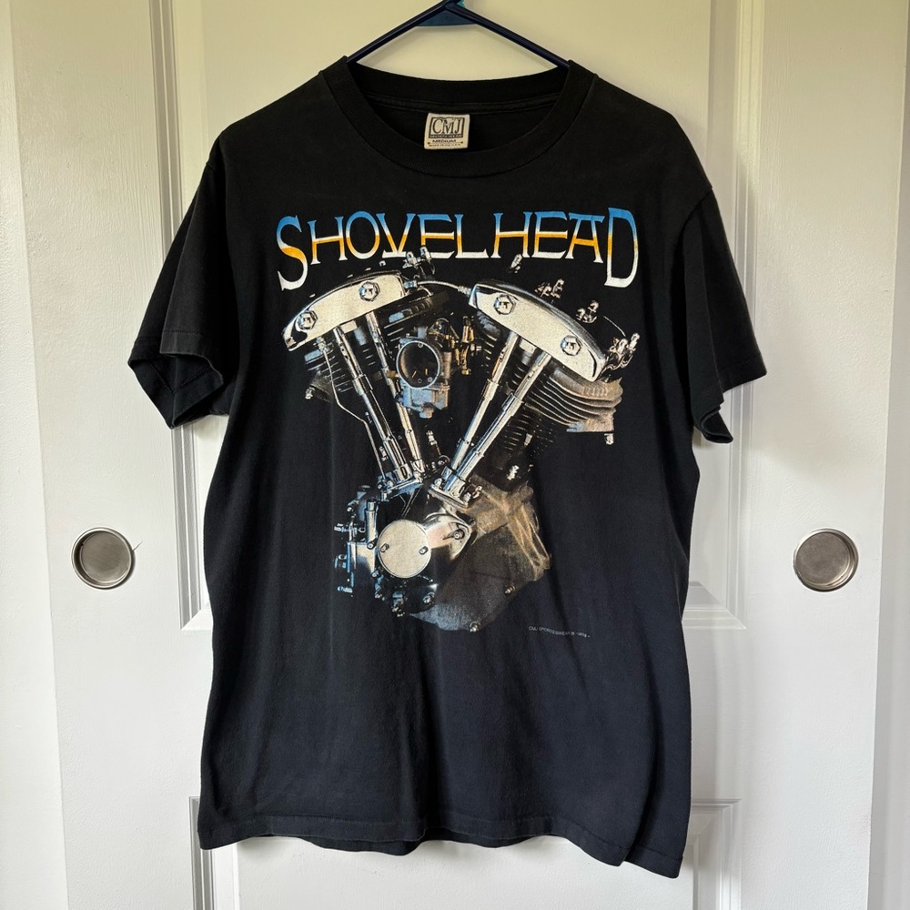 Vintage 90s Harley Davidson Shovelhead T-Shirt